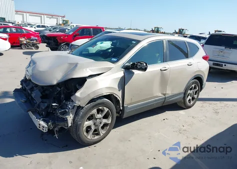 2019 Honda Cr-V Ex-L z USA, uszkodzony, nr VIN 5J6RW2H88KL010573